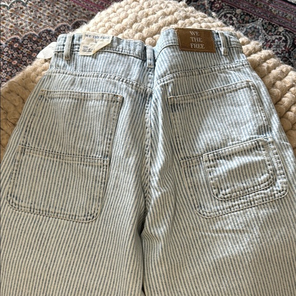 Free People Striped Jeans - Picture 3 of 7